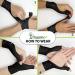 Gel Wrist and Thumb Brace - 2 Pairs | Unisex Wrist Splint for Arthritis & Carpal Tunnel Pain Relief | Flexible Silicone Thumb Brace | Black - Buy Online on GoSupps.com