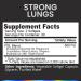 Respiratory Lung Cleanse & Detox for Athletes | Support Against Airborne Viruses | 60 Capsules - Buy Online on GoSupps.com