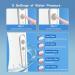 Water Dental Flosser for Teeth Cleaning - 300ml Portable & Rechargeable 5 Modes - Cordless Electric Oral Irrigator for Home & Travel - White - Buy Online on GoSupps.com