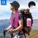 Sukeen 4 Pack Cooling Towel (40 x 12) - Soft Breathable Ice Towel for Yoga, Running, Gym - Microfiber Towel for Fitness & Camping - Pink - Buy Online on GoSupps.com