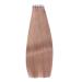Buy Tape In Hair Extensions - #10 Light Brown 60cm 100% Remy Real Hair - 60 Tresses | Novon Hair - Buy Online on GoSupps.com