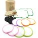Eco-Friendly Reusable Makeup Remover Pads | 10 Bamboo Pads + 2 Large Wipes + Laundry Bag - Soft Washable & Sustainable - Buy Online on GoSupps.com