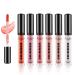 Lip Gloss Gift Set: Plump-looking & Hydrating with Hyaluronic Acid 6-Color Shimmer Lip Glosses for Women Vegan & Cruelty Free Gluten Free | Fragrance & Parabens Free