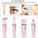 UNbit Nose Hair Trimmer Pink 4 in 1 Portable Nose Hair Electric Trimmer Ear Nose Beard Eyebrow Hair Trimming Kit Trimmer - Buy Online on GoSupps.com