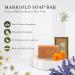 ADK Natural Marigold Soap Bar - Handmade Calendula & Organic Olive Oil Soap | Vegan Moisturizing Antioxidant for All Skin Types - Buy Online on GoSupps.com