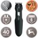 Remington Personal Groomer Edge PG6030 - Ultimate Facial & Body Hair Styling Set with 4 Attachments - Black - Buy Online on GoSupps.com