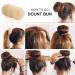 8-Piece Hair Donut Set with 50 U-Shape Hair Clips - Stylish Hair Knot Ring & Pillow for Perfect Hair Styling - Buy Online on GoSupps.com