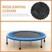 ABOOFAN Trampoline Replacement Jumping Mat Trampoline Round Mat Trampoline Accessory Black 75X75X0.2CM - Buy Online on GoSupps.com