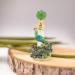 Beaupretty Vintage Peacock Perfume Bottle - Elegant Green Crystal Essential Oil & Fragrance Decor - Buy Online on GoSupps.com