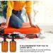Uonlytech 4pcs Amber Plastic Spray Bottles 500ml - Refillable Empty Spray with Black Trigger for Essential Oils & Cleaning Solutions - International Shipping Available - Buy Online on GoSupps.com