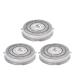 Men's Electric Razor Accessories 3X Shaver Razor Blade Shaving Heads Replacement HQ9 HQ9190 HQ9100 HQ9170 HQ9080 HQ8200 HQ8240 HQ9190 PT920 PT927 Fit for Philips