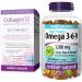 Webber Naturals Collagen30 Anti-Wrinkle + Webber Naturals Omega 3-6-9 Fish Oil Bundle Anti-Wrinkle+1 200 mg Fish Oil