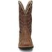 Justin Men's Derrickman Croc Print Western Work Boot - Camel, Size 10 - Buy Online on GoSupps.com