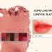  Ruwshuuk 12 Lip Colour Palette Matte Effect Make-Up Lip Gloss Universal Light Soft Texture Ideal for Women Adult Teenagers - Buy Online on GoSupps.com