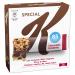 Kellogg's Barre sp ciale K | Saveur chocolat noir | Flocons multic r ales croustillantes avec de d licieuses boucles de chocolat | 100 % bl entier | 6 barres de 21 5 g (lot de 129 g) 6 Unit (Confezione da 1)