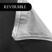 Betty Dain Reversi Reversible Coloring/Styling Cape - 50 x 60 Inches, Snap Closure, Chemical Proof Finish - Silver/Black - Buy Online on GoSupps.com