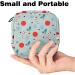 Women's Menstrual Cup Storage Bag - Large Capacity Makeup Organizer - Travel-Friendly Gift with Christmas Pattern - 4.7x6.6x6.6 in - Buy Online on GoSupps.com