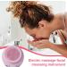 Electric Face Scrubber | Gentle Silic Facial Brush | Waterproof Face Cleansing Brush | Effective Facial Cleanser for Clear Skin | Perfect for Family Birthdays Holiday Gifting Pink - Buy Online on GoSupps.com