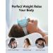 Weighted Eye Mask for Sleeping | Blackout Sleep Mask for Men & Women | FACEMOON Memory Foam 3D Contoured Eye Covers | Travel Essentials & Meditation Blindfold (Gray - Buy Online on GoSupps.com