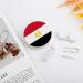 Egypt Flag Cute Contact Lens Case - Portable Round Storage Box Kit with Mirror for Travel & Daily Use - Buy Online on GoSupps.com