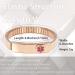 MagVIVACE Women's Medical Alert ID Bracelet - Stainless Steel Emergency Jewelry for Alzheimer's Seizures Diabetes DNR & Allergies - Buy Online on GoSupps.com