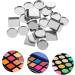 NOLITOY 30pcs Aluminum Empty Makeup Palette Pans - DIY Eyeshadow Metal Plates for Cosmetics - Buy Online on GoSupps.com