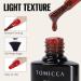 TOMICCA Red Glitter White Gel Nail Polish Set - UV Dark Red Gel Polishes for DIY Home Salon, Mothers Day Gifts - 4PCS - Buy Online on GoSupps.com