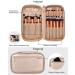 Relavel Professional Makeup Organizer Case | Multifunctional Cosmetic Bag for Travel & Home (Black, Pink Gold) - Buy Online on GoSupps.com