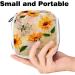 Vintage Sunflowers Sanitary Napkin & Tampon Storage Bag | Period Makeup Pad Pouch Color3786 - Buy Online on GoSupps.com