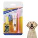 Dental care dog dog toothbrush dog toothpaste tartar remover dogs denti care dog toothpaste against tartar bad breath with 1 dog toothpaste 1 dog toothbrush 2 finger toothbrush for tooth