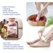 KOURUILIFE 500g Bath Salt with Rose Petals, 100% Natural Epsom Salts for Aromatherapy and Relaxation - Buy Online on GoSupps.com