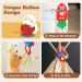 Nobleza Catnip Toys for Cats 2 Pack Interactive Cat Toys for Indoor Cats Adult Rocket Carrot Shape Kitten Soft Plush Chew Teeth Cleaning Toy Chewing Grinding Cat Nip Toys with Crinkle Paper - Buy Online on GoSupps.com