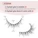 Natural Wispy Short False Eyelashes 7 Pairs - D2 Short (6-10MM) | Faux Mink Soft Eyelashes - Onlyall - Buy Online on GoSupps.com