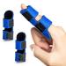 Welnove finger clips 2 PCs fingers Splint for malet fingers trigger fingers broken fingers finger stabilizer to tighten and support finger-blue blue-a-medium