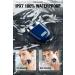 Alloy Mini Electric Razor for Men Portable Cordless Travel Electric Shaver USB-C Rechargeable Electric Shavers for Men IPX7 Waterproof Magnetic Detachable Head Dry Shave Leather Case Included Blue - Buy Online on GoSupps.com