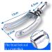 Front Wheel Wheelchair Tyre (8 Inches) Sensitive Pair Colors Available Easy to Operate+ Shock-Absorbing with Front Fork/Bearing for Elderly/Sick/Wheelchair Front Wheels 1pcs Grey 1pcs Grey - Buy Online on GoSupps.com