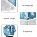 Super Absorbent Dolphins Jumped Hair Towel 2 Pack - Quick Dry Hair Turbans for Women & Girls - Buy Online on GoSupps.com