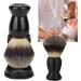 Sluffs Beard Brush & Holder Set | Professional Acrylic Stand for Men | Beard Care & Razor Tool in Black - Buy Online on GoSupps.com