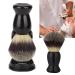 Professional Acrylic Shaving Brush Holder for Beard Brush - Durable Black Shaving Tools Set - Buy Online on GoSupps.com