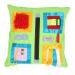 Cushions for sensory activity in seniors development of motor skills relief of anxiety with portable sedative activities
