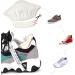 4 Pairs Heel Grips - Self-Adhesive Cushion Inserts for Men & Women | Prevent Heel Slipping & Blisters in Loose Shoes & Boots - Buy Online on GoSupps.com