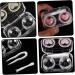 Solustre 8-Piece Contact Lens Container Set | Cosmetic Lens Organizer & Storage Box | Ideal for Clinics - Buy Online on GoSupps.com