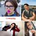CHEERS DEVICES 5 Pack Blue Light Blocking Computer Readers 1.5x - Anti Glare Eyeglasses for Women Men - 52mm Mix Color - Buy Online on GoSupps.com