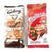 Galaxy and Maltesers Instant Hot Chocolate Sachets with Mini Marshmallows - Christmas Hot Choc Sticks with Mallows