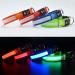 MASBRILL Dog Hall Luminous USB Charging Waterproof LED Band for All Dog Sizes - Adjustable Safety Collar with 3 Lighting Modes (Red M 38-50cm) - Buy Online on GoSupps.com