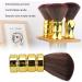 Barber Neck Duster Brush Soft Gentle Electroplating Process Professional Neck Cleaning Brush Salon Hairdressing Neck Brush Neck Duster Brush for Hairdressers (Gold) - Buy Online on GoSupps.com