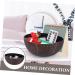 CORHAD Keychain Wood Tray Cereal Container Decor Key Storage Bowl Candy Container Salad Bowl Vietnam Fruit medium Silver - Buy Online on GoSupps.com
