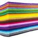 Flic-Flac 44pcs 8x12 Assorted Color Felt Fabric Sheets DIY Craft Sewing Patchwork - 1mm Thick - Buy Online on GoSupps.com