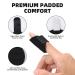 Thumb Finger Splints - Trigger Finger Brace for Pain Relief & Support | 5pcs Black Finger Stabilizer for Arthritis Sprains & Injuries - Buy Online on GoSupps.com