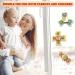 Welan Saugnapf Baby Toy Set - 3 Funny Sensory Water Toys for Infants - Bath Tub Toys (1 Year+) - Butterflies Bees & Snails - Buy Online on GoSupps.com